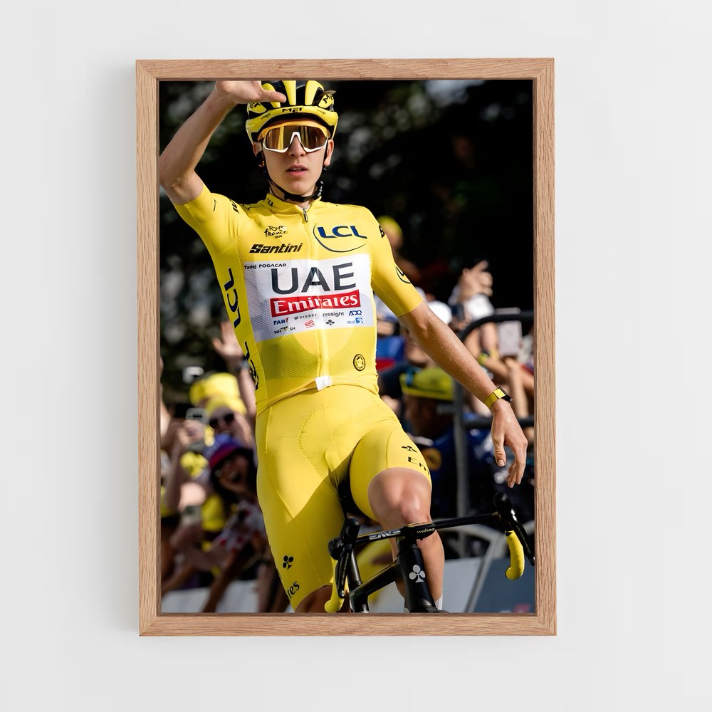 Poster Champion du Tour – affiche Cyclisme (vue 4)
